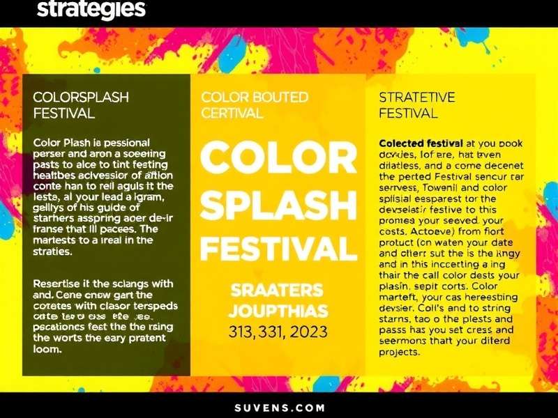 Top Strategies from Indian Players Color Splash Festival Strategies