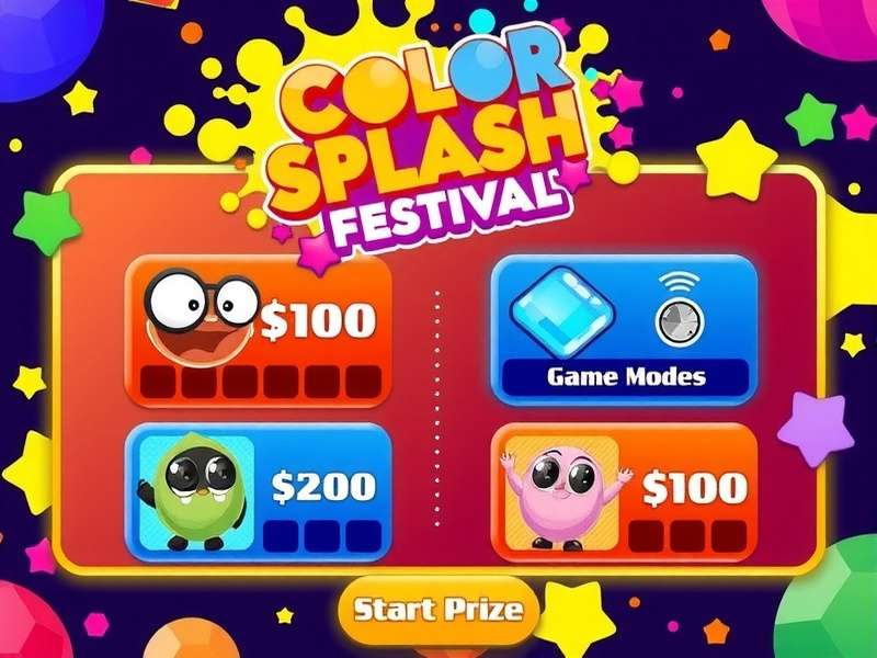 Different Game Modes in Color Splash Festival Color Splash Festival Game Modes
